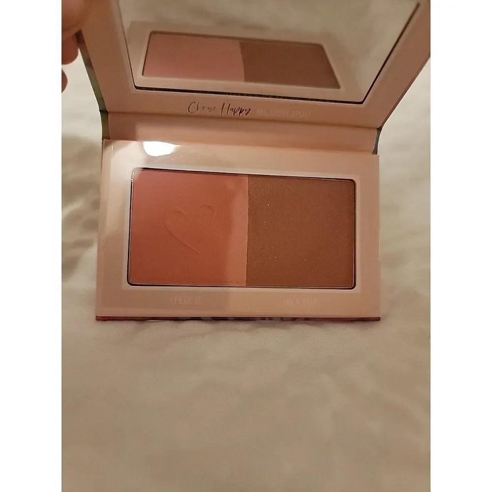 BEAUTY CREATIONS Choose Happy Blush Duo .34 oz 9.5 g Full Size Duo